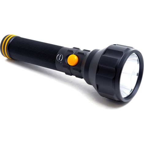 NX – Lampe torche LED CREE 300 lumens rechargeable – Alimentation autonome – Pour chantiers humides et terrains accidentés – Éclairage puissant (1/8)