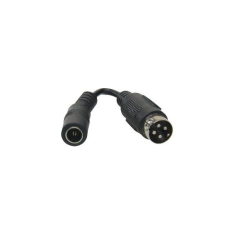 ADATTATORE DC CONETTORE MASCHIO MINI DIN MASCHIO STANDARD