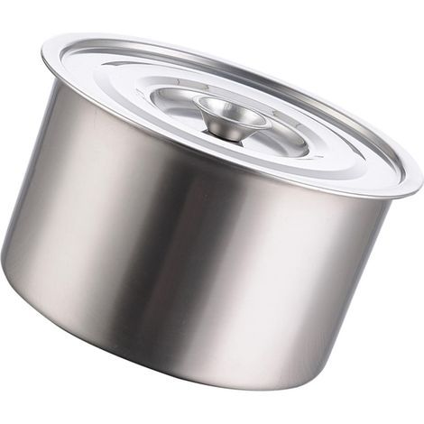 Edelstahl-Kochtopf mit Deckel, Kochtopf (12 cm) (1/5)