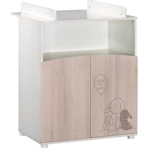 Baby-price Lapinou Wickelkommode Weiß Praktisch (1/2)