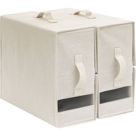 Aufbewahrungstasche „dressy plus“, l 40,5 cm, beige - 5five (1/5)