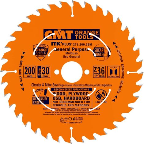 271.200.36M LAME CIRCULAIRE ULTRA-ITK 200X1.7X30 Z=36 (1/2)