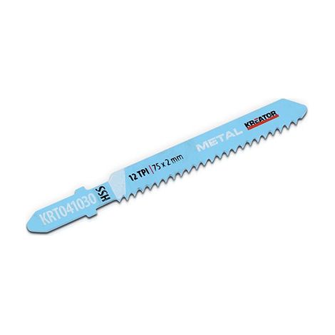KREATOR Lame de scie sauteuse HSS pour métaux en T - 2 pièces (1/2)