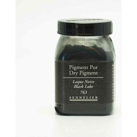 Pigment pour création de peinture - pot 80 g - Laque noire