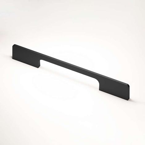 Poignée de meuble tucson - Décor : Noir - Entraxe : 246 mm - Longueur : 1096 mm - ITAR