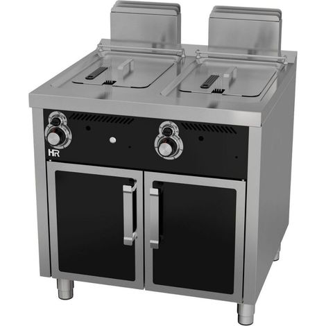 Friteuse à gaz 12l série 750 sur placard - HR Fainca