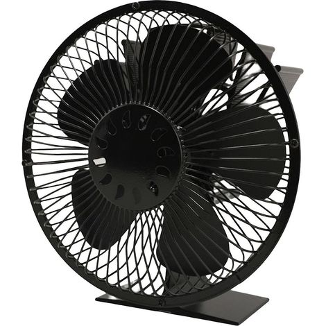 Ventilateur de poêle à bois à 6 pales, puissant et robuste, pour poêle de cheminée. (1/5)