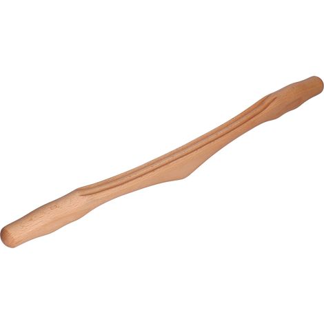 Bâton de massage Gua Sha portable en bois, biseauté, manche antidérapant confortable (1/5)