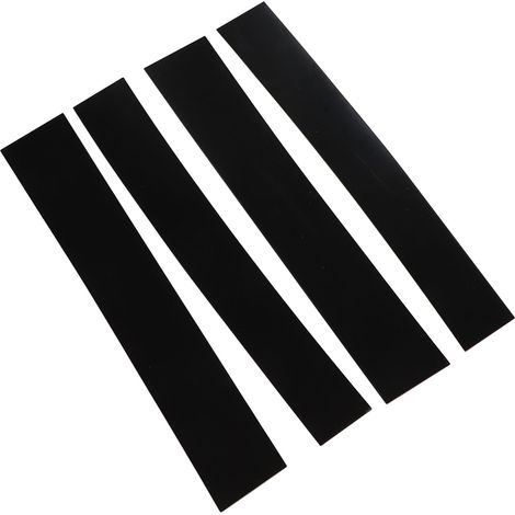 4D Style Montants de Porte Gloss Noir Miroir Autocollant Moulure de Pilier Kit 4 Pièces Compatible Escalade 2007-2014 (1/5)