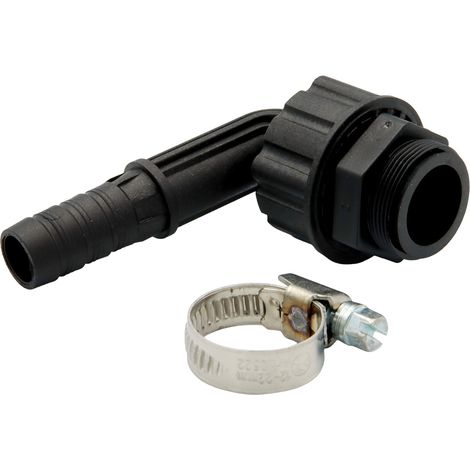 Zapfadapter M24 für Wasserhähne inkl. Schlauchschelle