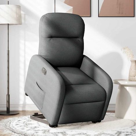 Maison Exclusive - Relaxsessel mit Aufstehhilfe Elektrisch Dunkel