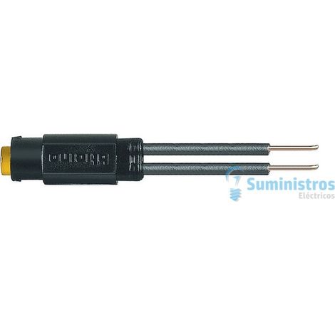 Lámpara LED BTILN4742V230 para controles basculantes de 230 V CA - ámbar