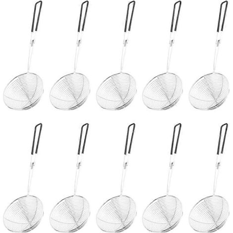 Pot filtre scoops acier inoxydable pot filtre spoons (1/5)