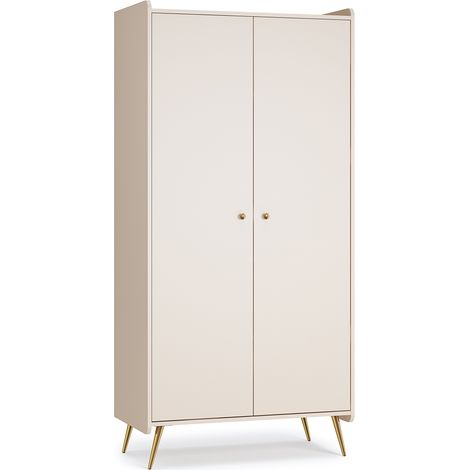 Schrank Lunea mit 2 Türen, Kaschmir, 188cm
