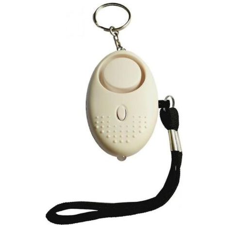 Vtizikl130db Femmes Alarme anti-loup Alarme antivol (Blanc) (1/3)