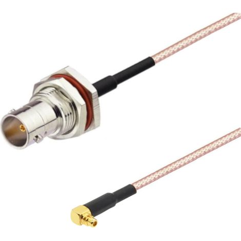 Cavo SDI con connettore BNC / spina MMCX RA 75 ohm 20 cm