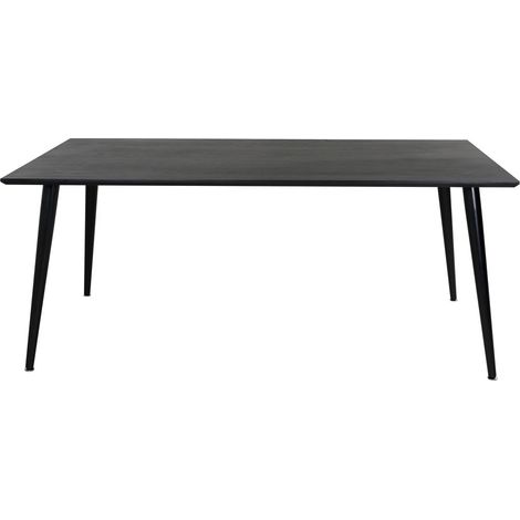 Dipp Esstisch 90x180cm schwarz.