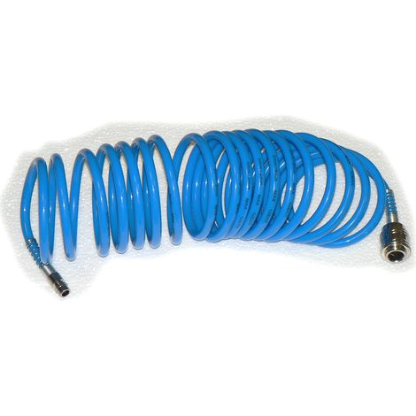 Tuyau air comprimé PRODIF 5x8 10 bars longueur 7.5m raccord rapide - 6075