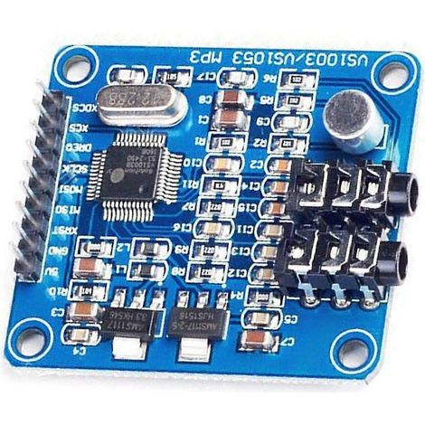 Module de décodage MP3 VS1003B performant avec entrée casque et ligne (1/4)