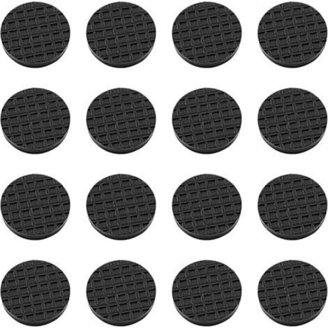 16 Pièces Protection pour Meubles Patin Antiderapant, Tampons Autocollant, Protecteur de Sol Tampon, Ronds, 20MM (1/5)