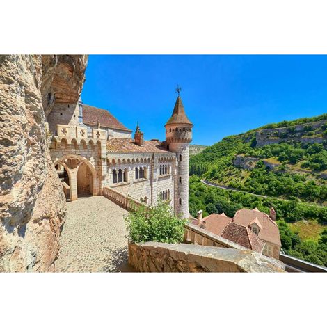 Tableau sur toile basilique Saint-Sauveur 65x97 cm - Impression sur Toile Murale Décorative - Image imprimée en HD sur Toile - Toile sur Châssis en Bois FSC - Fabriqué en France (1/5)