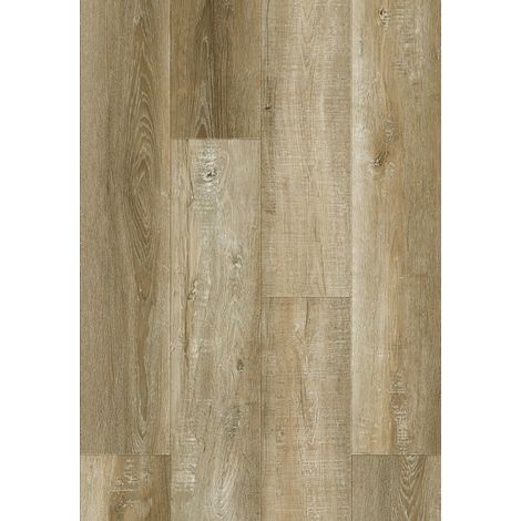 Mexen West Orange échantillon de panneaux vinyles 1240 x 182 mm SPC 6,5 mm, sous-couche IXPE 1,5 mm, 4 V-Fuga, Chêne - F1009-S (1/3)