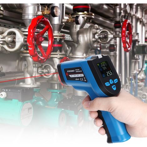 Thermomètre infrarouge multifonctionnel sans contact pour thermocouple de type K NCV (1/5)