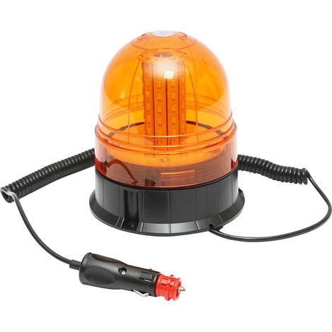 Faro rotante a LED 12-24V con 3 funzioni e base magnetica IP65 (1/4)