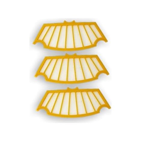 3 filtres pour iRobot Roomba série 500 sans PET Hannets n° 5.0.0.0.3 (1/5)
