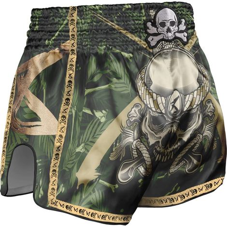 8 Waffen Muay Thai Shorts Bone Island M