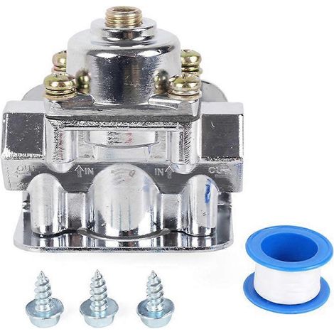 Kraftstoffdruckregler 12-804, 3/8-Zoll-Kraftstoffventil aus Zinklegierung für FRG020-Vergaser (1/5)