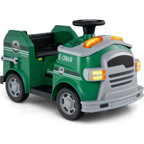 Camion dei pompieri per bambini da 12 V con estintore giocattolo