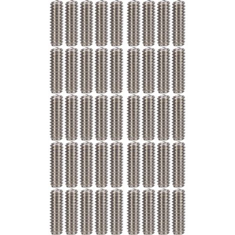 Kit d'assortiment de 50 vis sans tête en acier inoxydable A2-70, vis de fixation M2x6 (1/5)