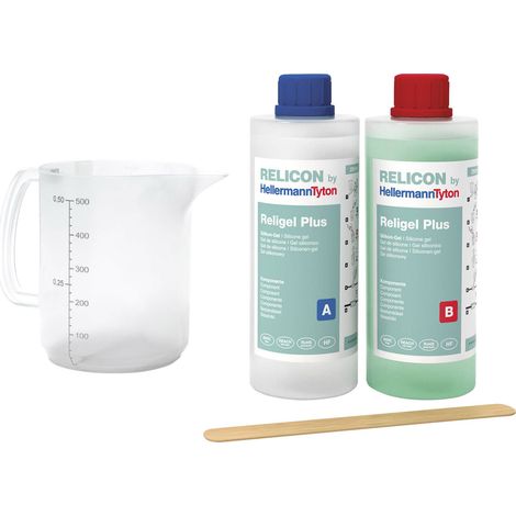 Gel à 2 composants HellermannTyton Religel Plus 500ml-SIG-GN 435-00756 1 pc(s) (1/2)