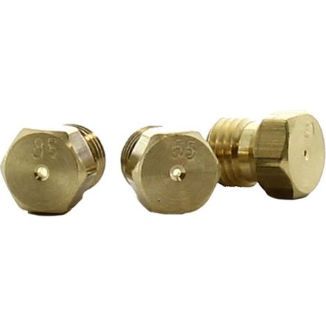Kit injecteurs gaz butane 900371 pour Cuisinière AYA, CONTINENTAL EDISON, DOMEOS, EDSON, EUREKA, FAR, FRIONOR, HARROW, HELKINA, KONTACT, LINETECH, PROLINE, SHARP, SIGNATURE, SILTAL, SOGELUX, TECHNICA