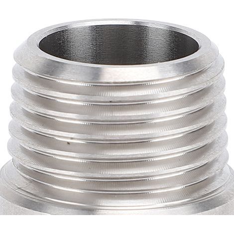 1/2-Zoll-NPT-Anschlussadapter, zweiteiliger Edelstahl-Stecker-Buchse-Anschluss