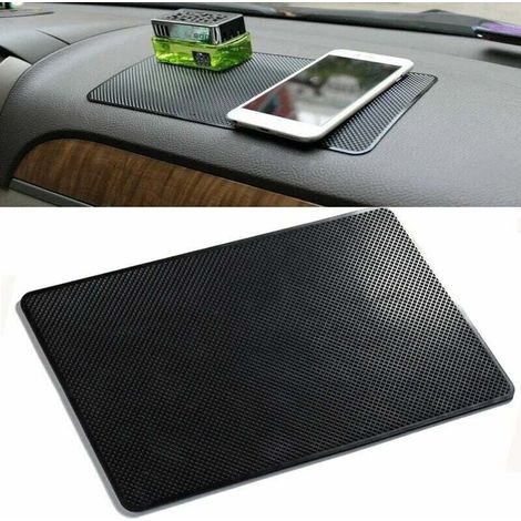 Tapis en PVC Auto antidérapant pour tableau de bord de voiture, 27x15CM, coussin de Gel collant pour support de lunettes de de téléphone, intérieur de voiture,STAR.L (1/5)