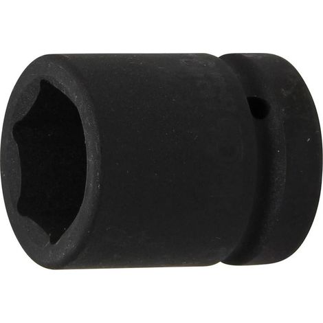 Douille à Choc Six Pans 25 mm (1) - 34 mm - Acier Résistant - Usage Professionnel et Durable - D-Work