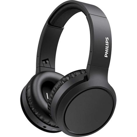Cuffie wireless Philips TAH5205BK/00 On-Ear Bluetooth 5.0 nere (1/5)