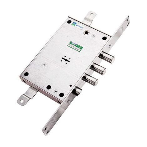SERRATURA METALLO INFILARE 52771 MOTTURA  DM M4 TRIPL+SCR IP.MM 37 E.MM 63 DX/SX