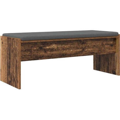 Maison Exclusive - Flurbank mit Kissen Altholz 103 x 38 x 40 cm