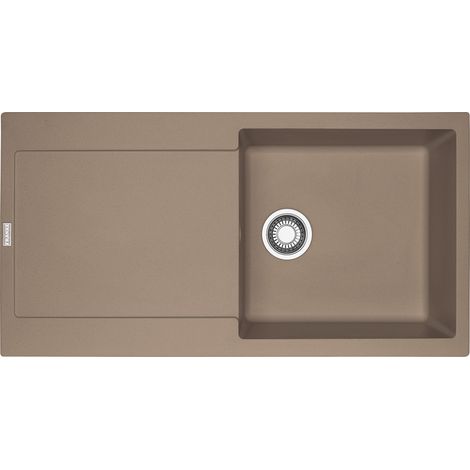 Franke Maris MRG 611-L. Tipo di lavello: Lavello montato su piano, Forma del lavandino: Rettangolare, Colore del prodotto: Grigio talpa. Larghezza: 970 mm, Profondità... - MRG611LOYSTER - 114.0490.280