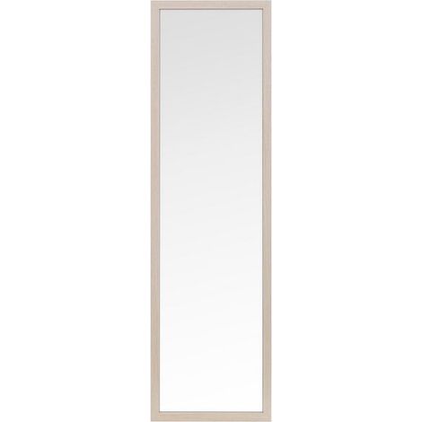 Specchio Appendiporta o Parete Axelle Natur 30 x 115 cm