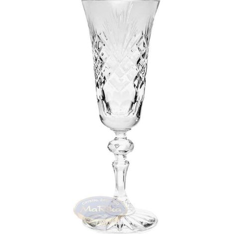 Verres à champagne en cristal 150 ml (1/3)