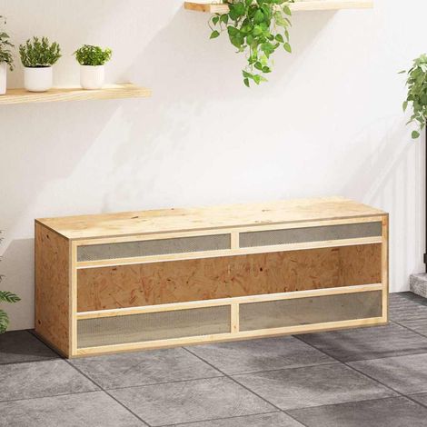 vidaXL Terrarium Bois d'ingénierie 144x46x48 cm (1/5)
