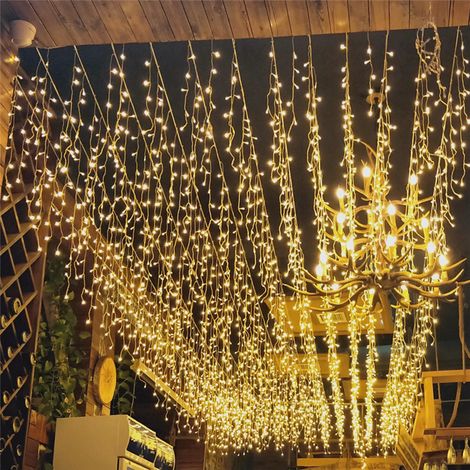 4X0,6M 120 LED Lichterketten Karneval Hochzeit Outdoor Indoor Gartenbeleuchtung-RWIndoor Möbel Dekoration Weihnachtsdekoration Lichterketten (1/5)