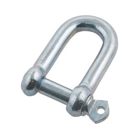 SUKI Manille droite acier zingué diamètre 16mm x 64mm, SUKI