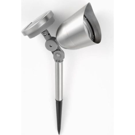 GALIX Spot a energie solaire en inox brosse - 0,29 w (1/4)