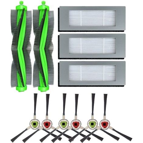 11 pezzi per Irobot Roomba Combo 113 R113840 Spazzola principale Filtro Hepa (1/5)