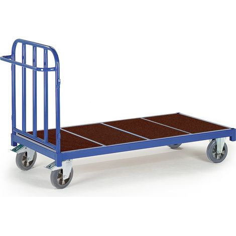 Rollcart Schwerer Stirnwandwagen mit Holzboden 2040x880mm